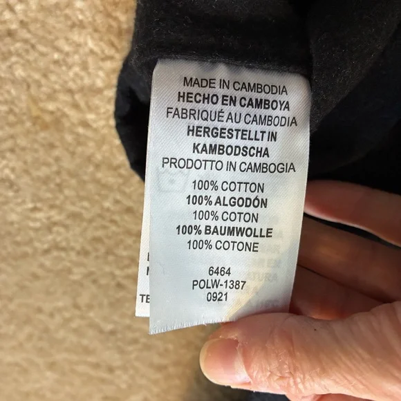 Legendary Whitetails The Original Buck Camp Black Flannel- Sz L - Picture 7 of 10